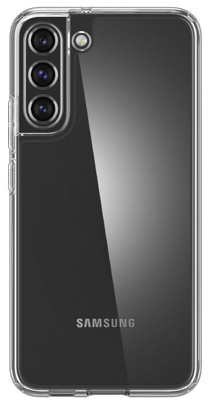 Чохол Spigen для Samsung Galaxy S22 Ultra Hybrid, Crystal Clear