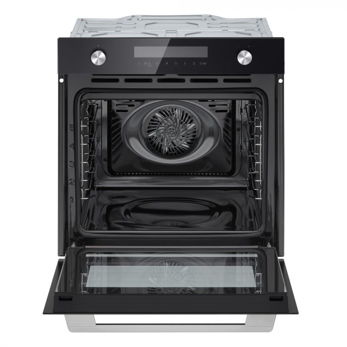 Духова шафа електрична LG WSEZM7225B1, 72 л, А+, телескопічні направляючі, Диспл., Чорний