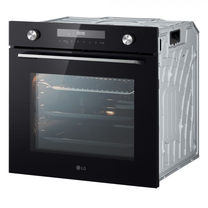 Духова шафа електрична LG WSEZM7225B1, 72 л, А+, телескопічні направляючі, Диспл., Чорний
