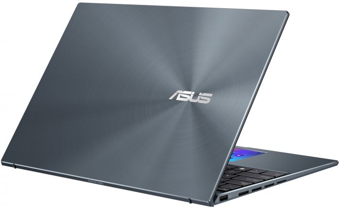 Ноутбук ASUS ZenBook UX5400EG-KN173 14WQXGA+ Touch OLED/Intel i7-1165G7/16/1024F/NVD450-2/noOS/Pine Grey