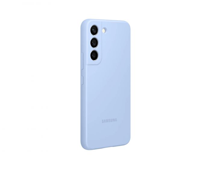 Чохол Samsung Silicone Cover для смартфону Galaxy S22 (S901) Artic Blue
