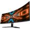 Монітор LCD GIGABYTE 34" G34WQC-A, 2xHDMI, 2xDP, MM, VA, 3440x1440, 144Hz, 1mc, 120%sRGB, CURVED, FreeSync, HDR400