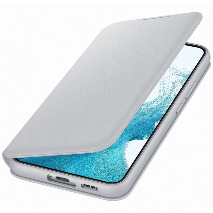 Чохол Samsung Smart LED View Cover для смартфону Galaxy S22+ (S906) Light Gray