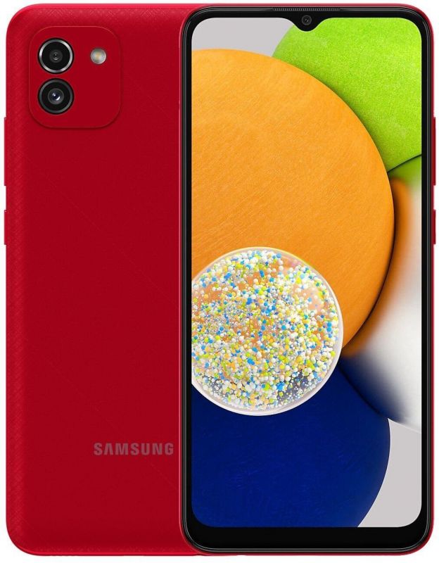 Смартфон Samsung Galaxy A03 (A035) 3/32GB SIM Red