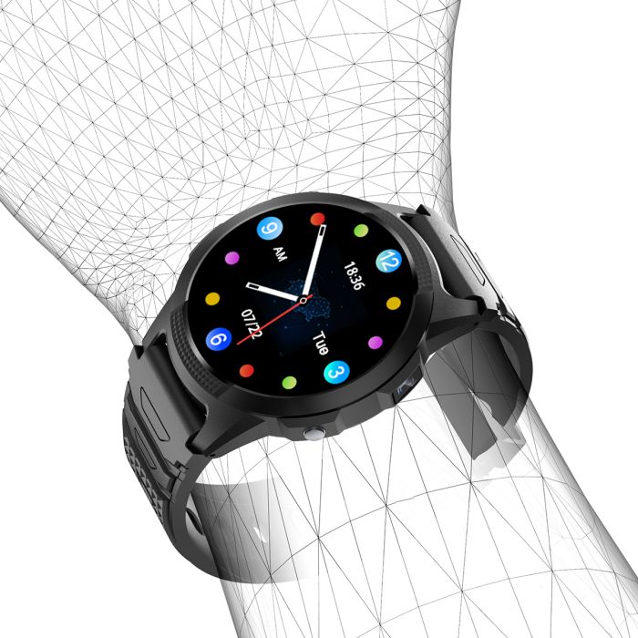 Дитячий GPS годинник-телефон GOGPS ME X03 Чорний