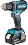 Шуруповерт-дриль Makita DDF485RFJ, акум, LXT, 18В, 3 АГ*2шт, DC18RC, кейс Makpac, 50/27Нм, 1.4-1.7 кг