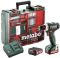 Шуруповерт-дриль Metabo PowerMaxx SB 12 Set, 2x2Aг, кофр, набір приладдя