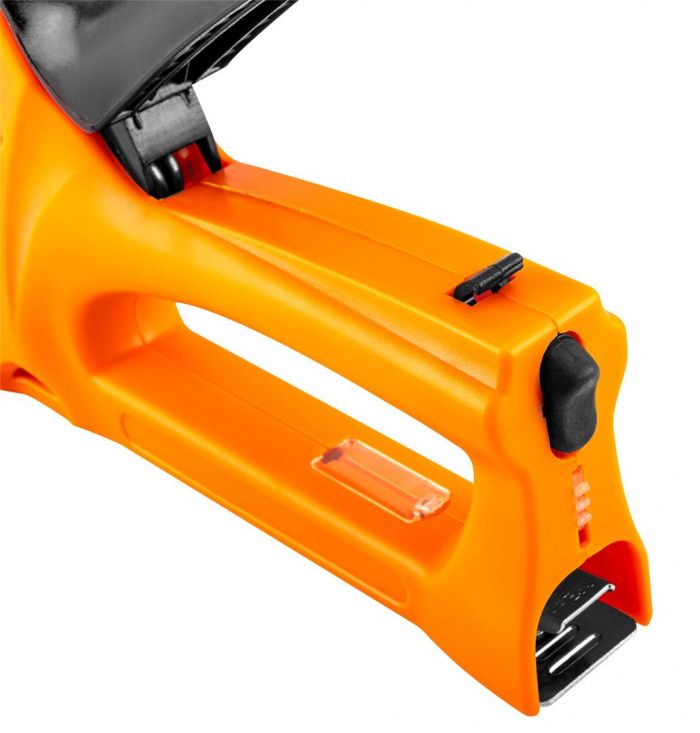 Степлер NEO 4-8 мм, тип скоб J/53, ABS-пластик, профільована ручка