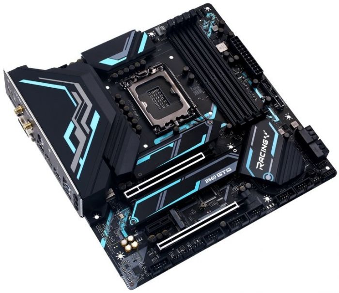 Материнська плата Biostar B660GTQ B660 Socket 1700 4xDDR4 DVI HDMI DP M.2 mATX