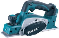 Рубанок Makita DKP180Z акум., 18В, 14000 об/хв, 82 мм, 2мм, 3.4 кг, SOLO