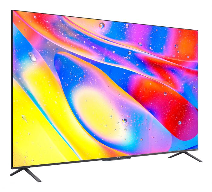 Телевізор 43" QLED TCL 43C725 Smart, Android, Silver