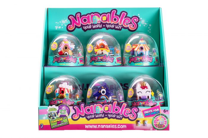 Ігрова фігурка Jazwares Nanables Small House Містечко солодощів, Їдальня "Пончик"