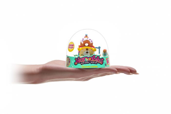 Ігрова фігурка Jazwares Nanables Small House Містечко солодощів, Їдальня "Пончик"