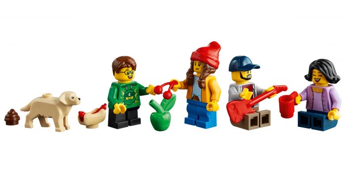 Конструктор LEGO City Сучасний сімейний будинок 60291