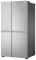 Холодильник SBS LG GC-B257SSZV, 179х74х91см, 2 дв., Холод.відд. - 414л, Мороз. відд. - 233л, A+, NF, Інв., Зона свіжості, Внутрішн. дисплей, Сталевий