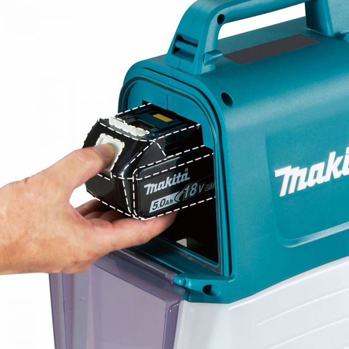 Обприскувач Makita DUS054Z, акумуляторний, 18В, 3 бар, 5 л, 1.7 мм, 3.2 кг, SOLO