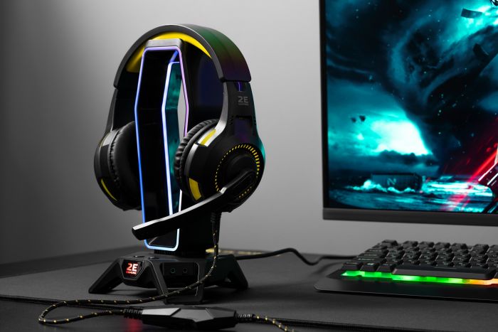 Гарнітура 2E GAMING HG300 LED 3.5mm Black