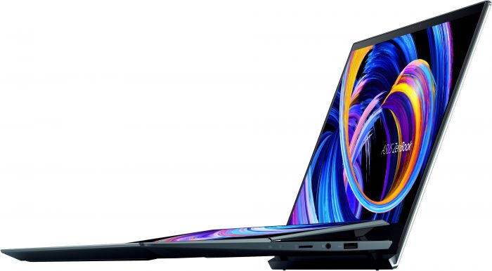 Ноутбук ASUS ZenBook Duo UX482EGR-HY387W 14FHD Touch IPS/Intel i7-1195G7/32/1024F/NVD450-2/W11/Blue