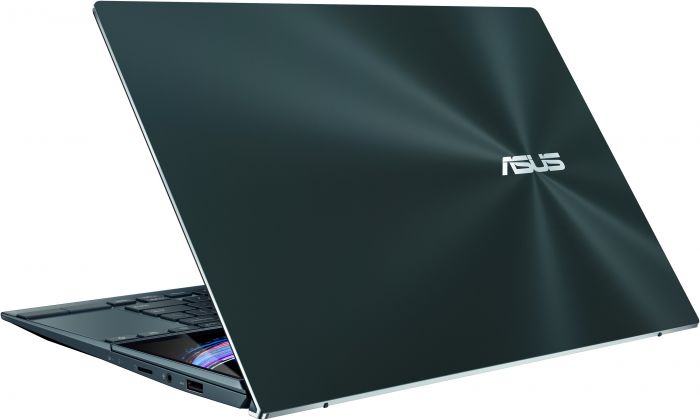 Ноутбук ASUS ZenBook Duo UX482EGR-HY387W 14FHD Touch IPS/Intel i7-1195G7/32/1024F/NVD450-2/W11/Blue