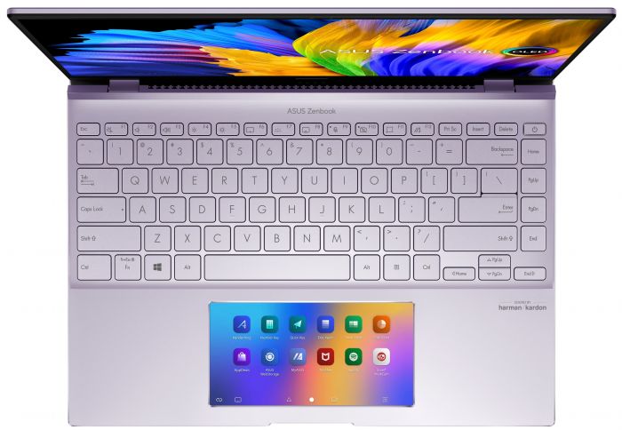 Ноутбук ASUS ZenBook UX5400EG-KN132 14WQXGA+ Touch OLED/Intel i5-1135G7/16/512F/NVD450-2/noOS/Lilac Mist