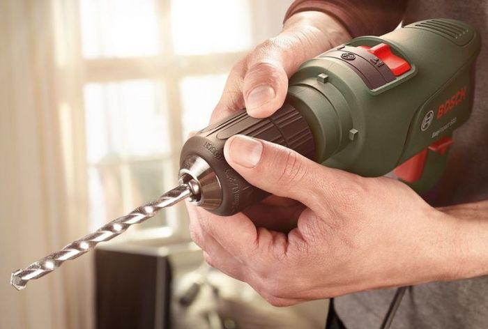 Дриль ударний Bosch EasyImpact 600, 600Вт, ШЗП, 3000 об/хв, 1.7 кг, кейс