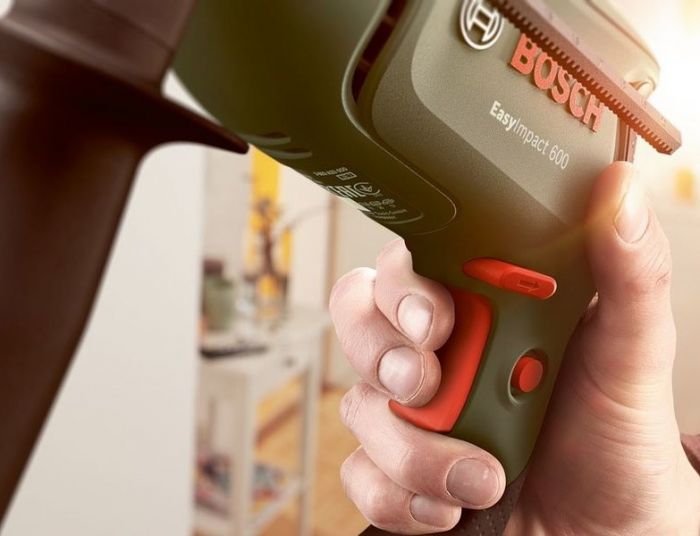 Дриль ударний Bosch EasyImpact 600, 600Вт, ШЗП, 3000 об/хв, 1.7 кг, кейс