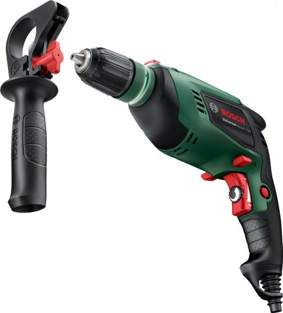 Дриль ударний Bosch UniversalImpact 700 X-line, 700Вт, ШЗП, 1.7кг, набір свердл і біт, кейс