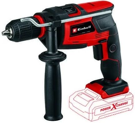 Дриль ударний Einhell PXC TC-ID 18 Li-Solo, PXC, акум., ШЗП, 2600об/хв, 0-13мм, 1.6кг, (без АКБ та ЗП)