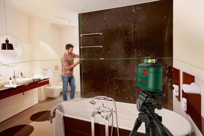 Нівелір лазерний Bosch UniversalLevel 360 +висок, діапазон± 4°,± 0.4 мм на 30 м до 24 м, 0.56 кг