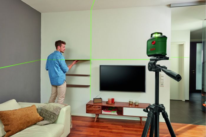 Нівелір лазерний Bosch UniversalLevel 360 +висок, діапазон± 4°,± 0.4 мм на 30 м до 24 м, 0.56 кг