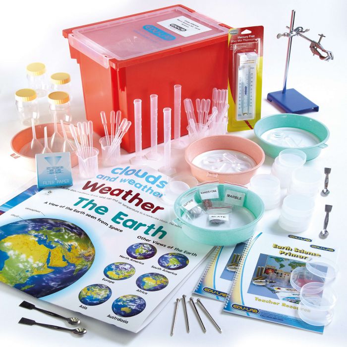 Набір для вивчення фізичних явищ Землі tts Earth Science Experiments Class Kit