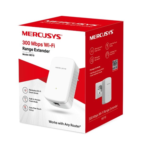 Повторювач Wi-Fi сигналу MERCUSYS ME10 AC1200 1хFE LAN 