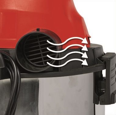 Пилосос Einhell TС-VC 1930 SA Kit, 30л, вологе/сухе прибирання, 1500Вт, 30л