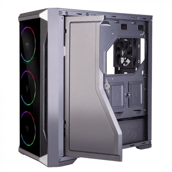Корпус Zalman Z8 TG, MidT, 1xUSB2.0,2xUSB3.0, 3x120мм,скло (бічна панелы), без БЖ, чорний