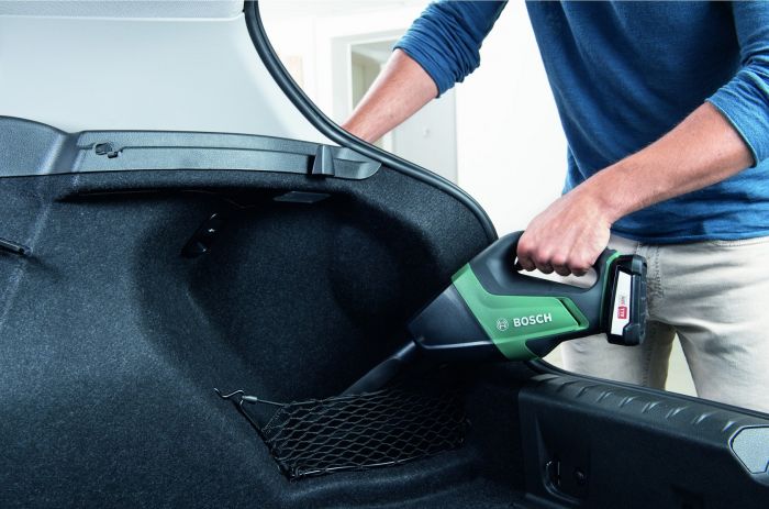 Пилосос професійний акумуляторний Bosch UniversalVac 18 18В акб 1х2.5Ач 9кПа контейнер 0.5л 1.3кг