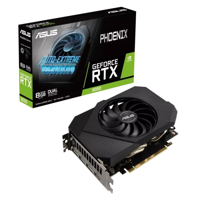 Вiдеокарта ASUS GeForce RTX3050 8GB GDDR6 PH