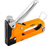 Степлер Neo Tools, 4-14 мм, тип скоб J/53, регулювання забивання скоб