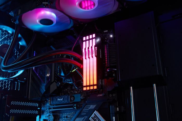 Пам'ять ПК Kingston DDR5 32GB KIT (16GBx2) 4800 FURY Beast RGB