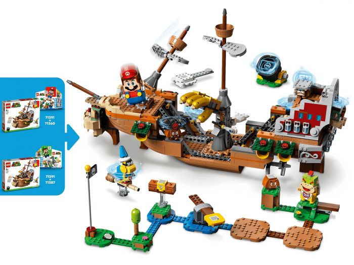 Конструктор LEGO Super Mario Літальний апарат Боузера. Додатковий рівень 71391