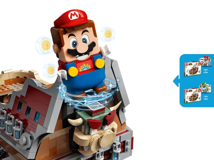 Конструктор LEGO Super Mario Літальний апарат Боузера. Додатковий рівень 71391