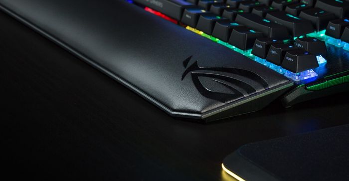 Підставка під зап'ястя ASUS ROG Gaming Wrist Rest Black