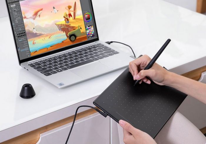 Графічний планшет Huion RTM-500 Cosmo Black