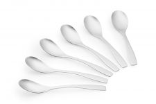 Набір чайних ложок Ardesto Black Mars Charm 6 пр., нержавіюча сталь