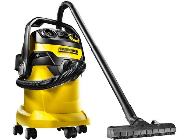 Пилосос Karcher господарський WD 5 P, 1100 Вт, 25 л, 5 м, 8.5 кг