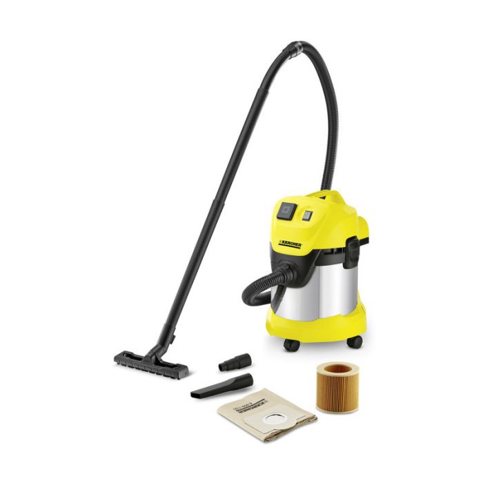 Господарський пилосос Karcher WD 3 P Premium EU-I, 1000 Вт, 17л, 4м, 5.96 кг
