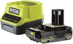 Ryobi Набір акумулятор + зарядний пристрій ONE + RC18120-120C, 18В, 2Аг