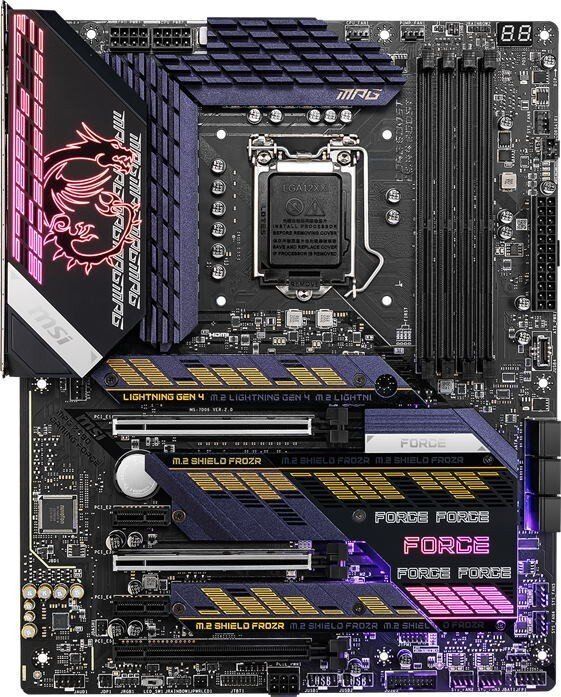 Материнcька плата MSI MPG Z590 GAMING FORCE s1200 Z590 4xDDR4 M.2 DP-HDMI ATX
