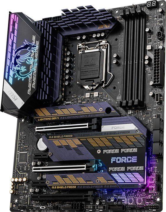 Материнcька плата MSI MPG Z590 GAMING FORCE s1200 Z590 4xDDR4 M.2 DP-HDMI ATX