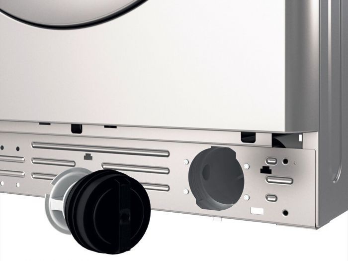 Пральна машина з фронт. завант. Indesit OMTWE71252SEU, 7кг, 1200, A+++, 54см, Дисплей, Сріблястий