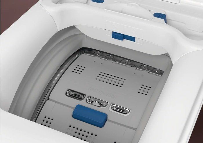Пральна машина з верт. завант. Electrolux EW6T4272U, 7кг, 1200, A+++, Дисплей, Білий